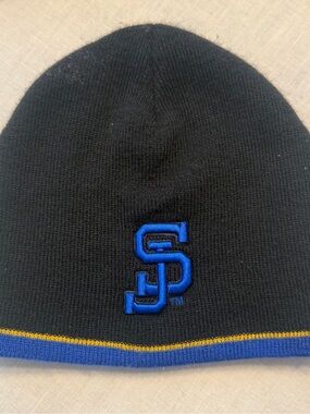 Colosseum Athletics San Jose State U Beanie Black and Blue OS